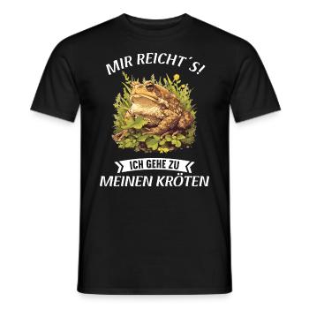 Toad Toads Toad - Men's T-Shirt - black - Front - AI Model Male 178 light (178cm)