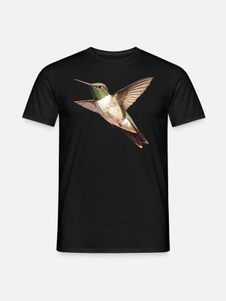 Hummingbird Kolibris Kolibri - Männer T-Shirt - Schwarz