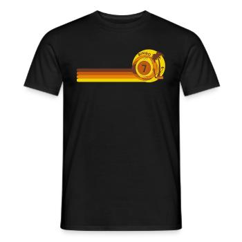 Bingo Player Bingo Game Bingo Game Vintage - Men's T-Shirt - black - Front - AI Model Male 178 light (178cm)