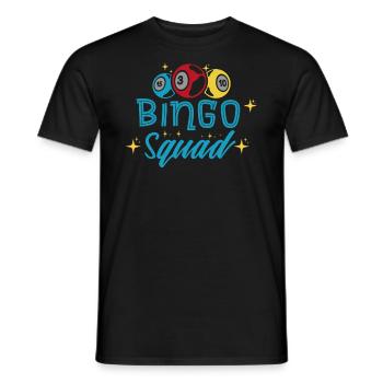 Bingo Player Bingo Game Bingo Game Games Bingo - Men's T-Shirt - black - Front - AI Model Male 178 light (178cm)