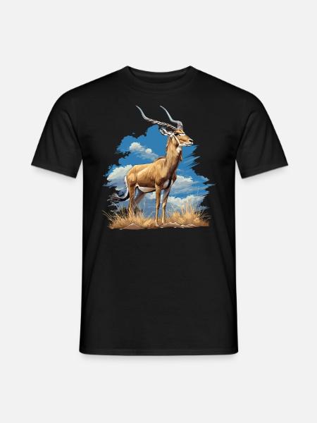 Antelope Antilopen Antilope - Men's T-Shirt - black