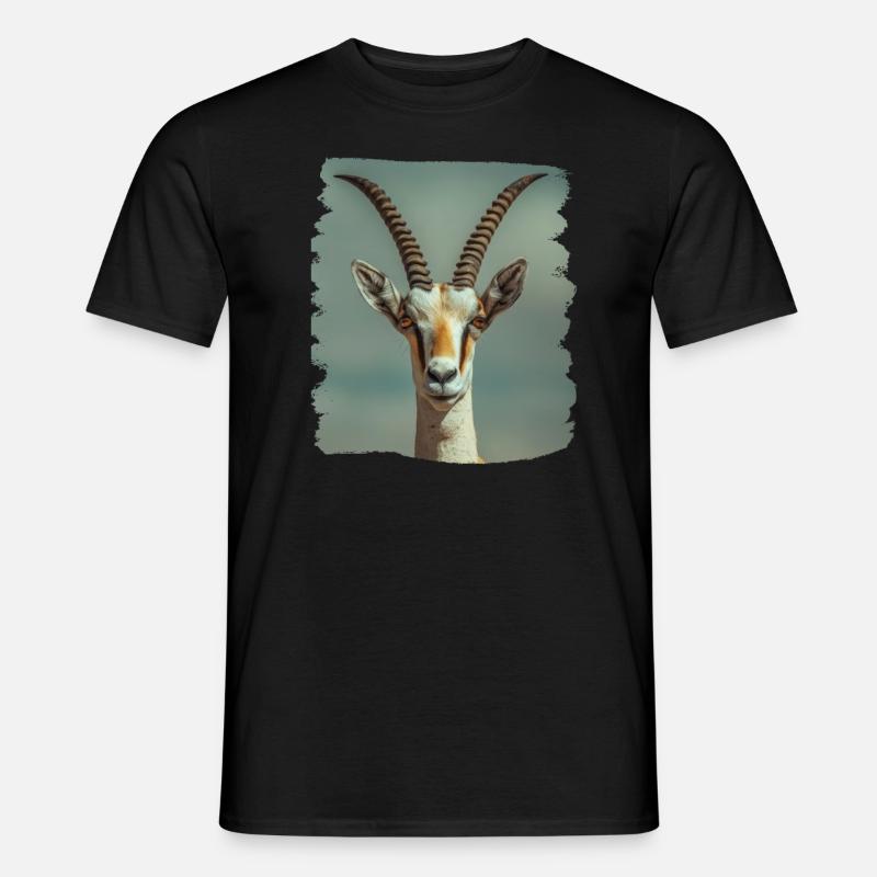 Antelope Antilopen Antilope - Männer T-Shirt - Schwarz