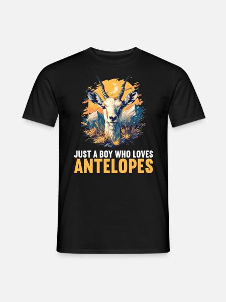 Antelope Antilopen Antilope - Men's T-Shirt - black