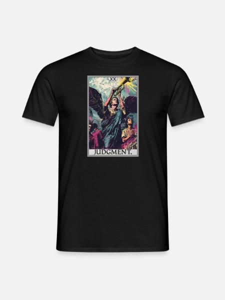 Tarotkarten Tarotkarte 20 Judgment Gericht - Männer T-Shirt - Schwarz