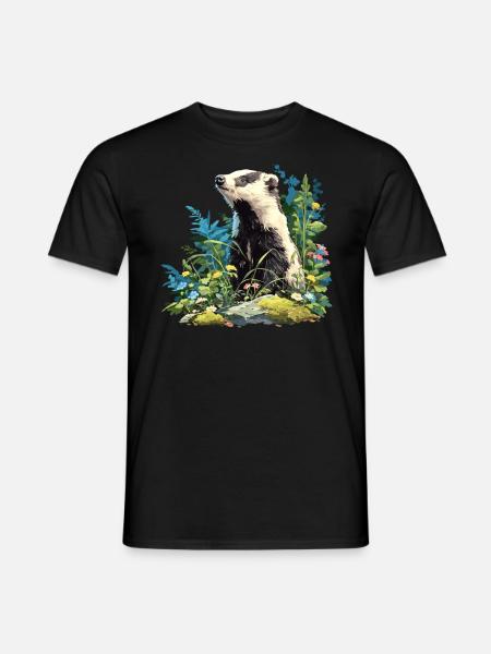 Badger Dachse Dachs - Men's T-Shirt - black