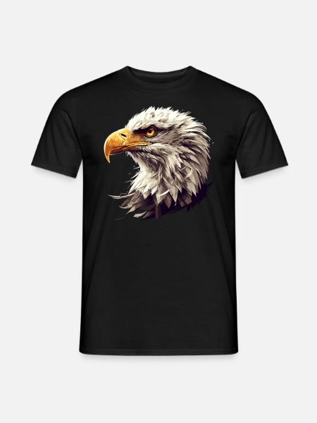Bald Eagle Weißkopfseeadler - Men's T-Shirt - black