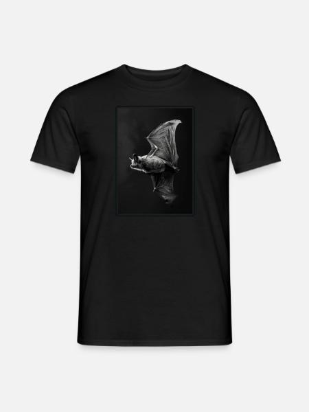 Bat Fledermäuse Fledermaus - Männer T-Shirt - Schwarz