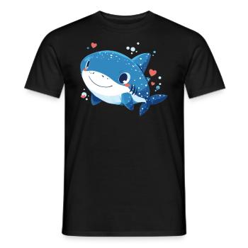 Whale Shark Whale Sharks Whale Shark - Men's T-Shirt - black - Front - AI Model Male 178 light (178cm)