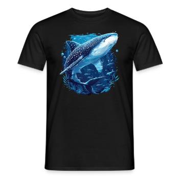 Whale Shark Whale Sharks Whale Shark - Men's T-Shirt - black - Front - AI Model Male 178 light (178cm)