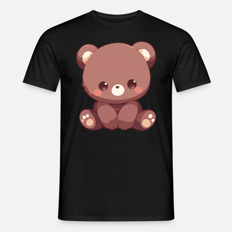 Bear Bären Bär - Männer T-Shirt - Schwarz