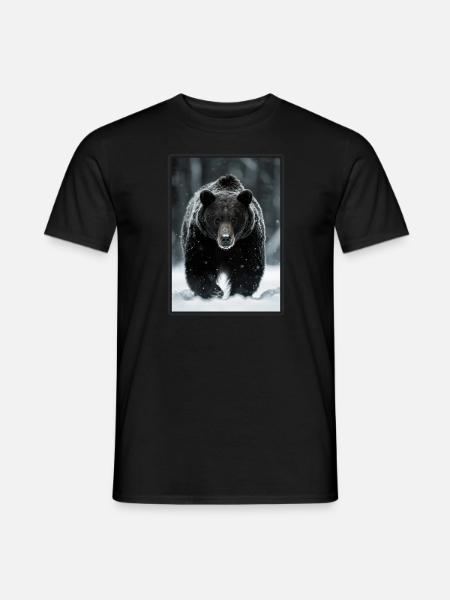 Bear Bären Bär - Men's T-Shirt - black