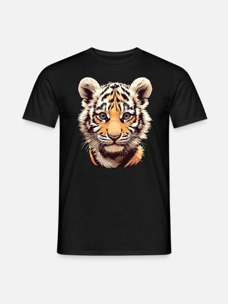 Tiger - Men's T-Shirt - black