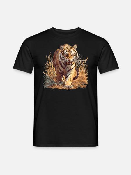 Bengal Tiger King Tiger - Men's T-Shirt - black
