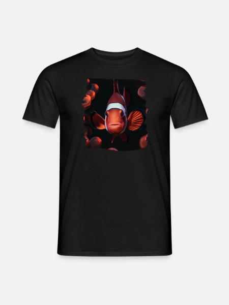 Clownfish Clownfische Clownfisch - Männer T-Shirt - Schwarz