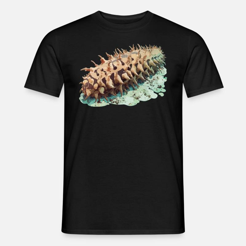 Concombre de mer Seegurken Seegurke - T-shirt homme - noir