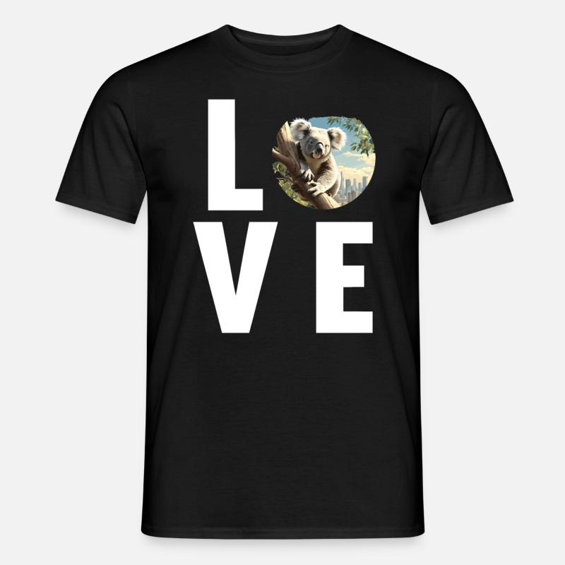 Koalas Koala - Men's T-shirt - black