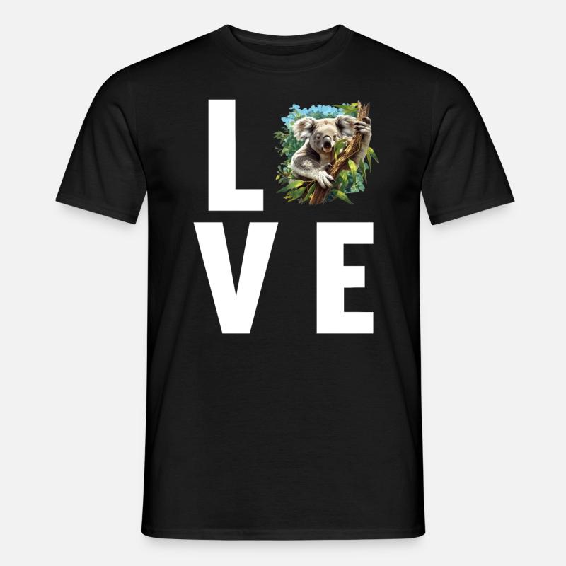 Koalas Koala - T-shirt homme - noir