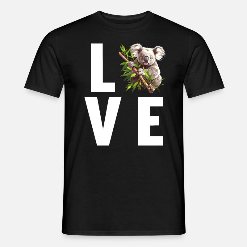 Koalas Koala - Men's T-Shirt - black