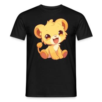 Lionne Lionnes Lionne - T-shirt homme - noir - Devant - AI Model Male 178 light (178cm)