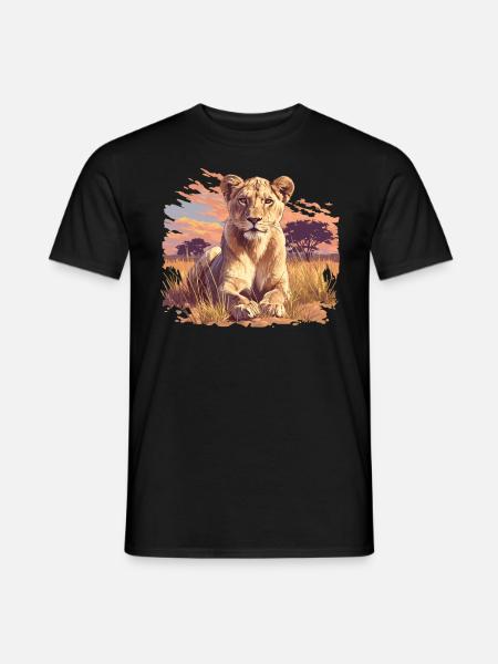Lioness Lionesses Lioness - Men's T-Shirt - black