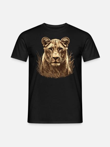 Lioness Lionesses Lioness - Men's T-Shirt - black