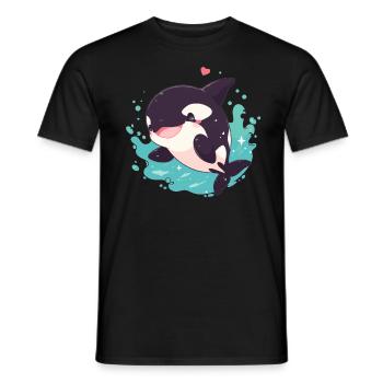 Orques Orques - T-shirt homme - noir - Devant - AI Model Male 178 light (178cm)