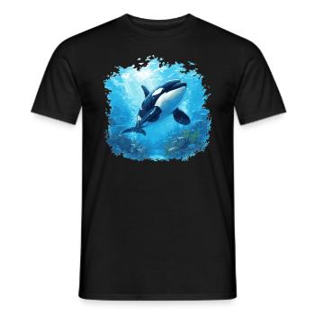 Orques Orques - T-shirt homme - noir - Devant - AI Model Male 178 light (178cm)