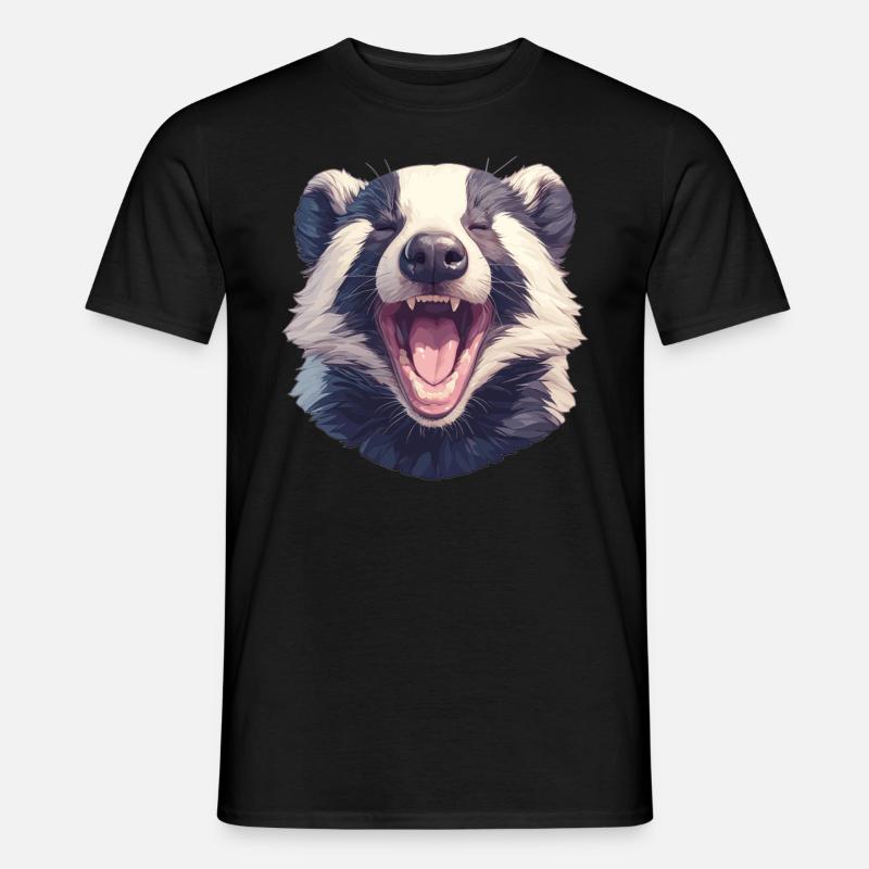 Badger Dachse Dachs - Men’s T-shirt - black