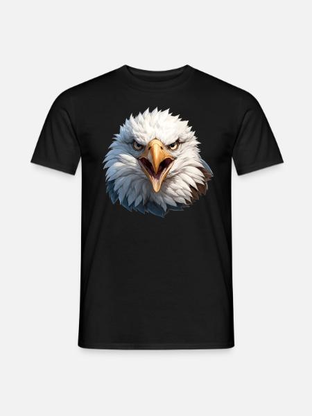 Bald Eagle Weißkopfseeadler - Men's T-Shirt - black