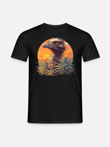 Emus Emu - Men's T-Shirt - black