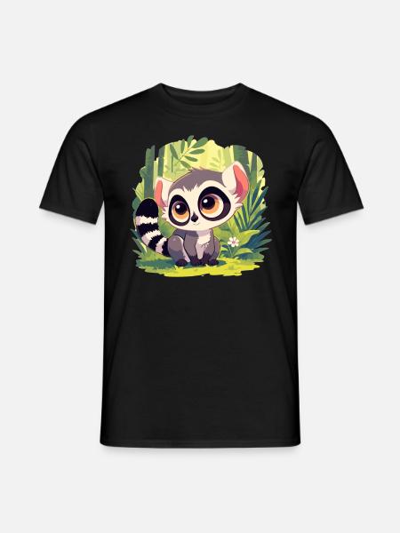 Lemuren Lemurs Lemur - Men's T-Shirt - black