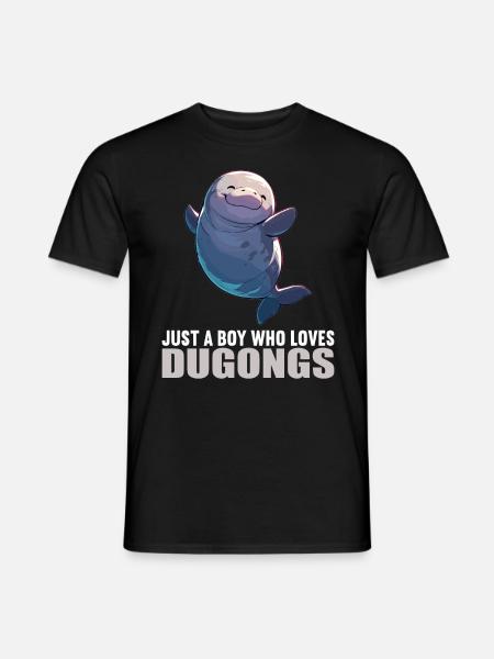 Manatee Dugongs Dugong - Men's T-Shirt - black