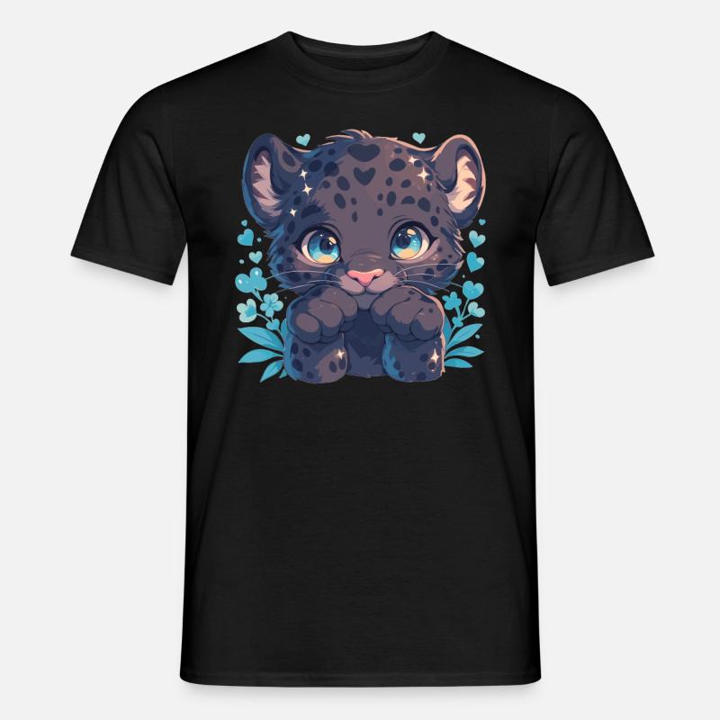 Panthers Panther - Männer T-Shirt - Schwarz
