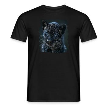 Panthères Panthère - T-shirt homme - noir - Devant - AI Model Male 178 light (178cm)