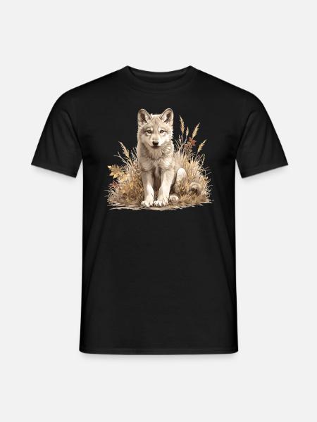 Loups Loup - T-shirt homme - noir