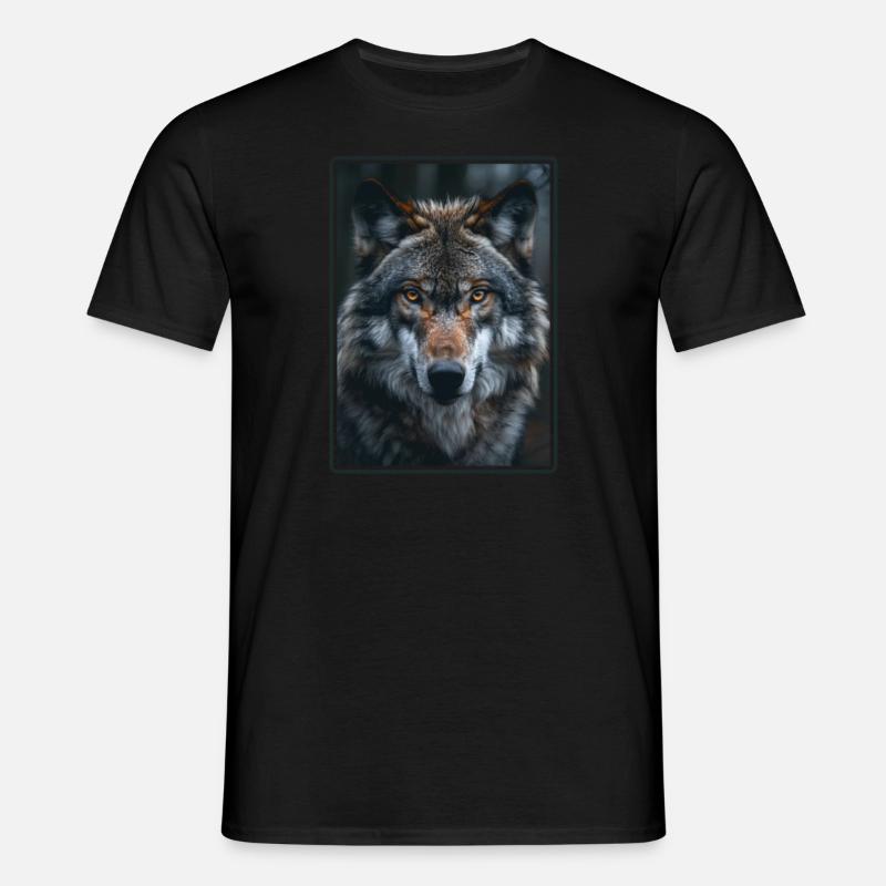 Wolves Wolf - Men's T-Shirt - black