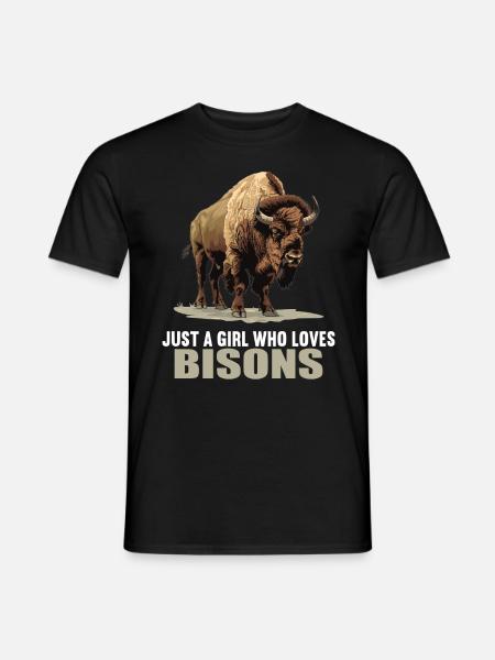 Bisons Bison - Men's T-Shirt - black
