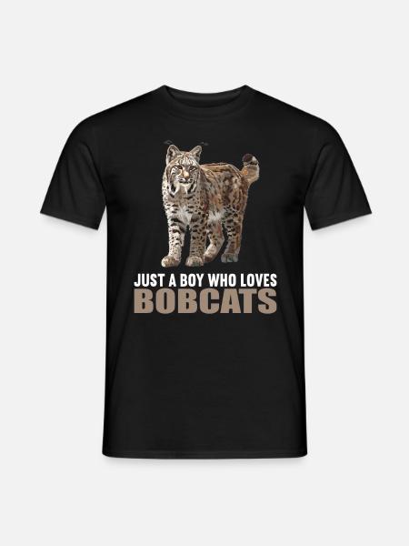 Bobcats Rotluchse Rotluchs Luchs - Männer T-Shirt - Schwarz