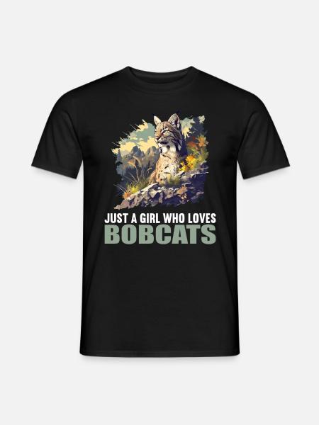 Bobcats Rotluchse Rotluchs Luchs - Männer T-Shirt - Schwarz