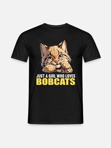 Bobcats Rotluchse Rotluchs Luchs - Männer T-Shirt - Schwarz