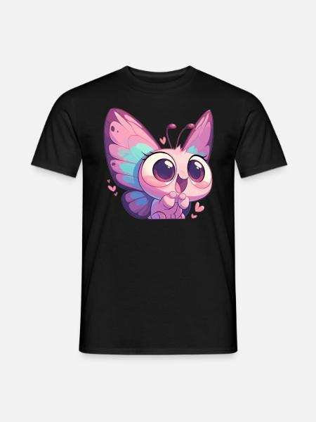 Butterfly Butterflies Butterfly - Men's T-Shirt - black