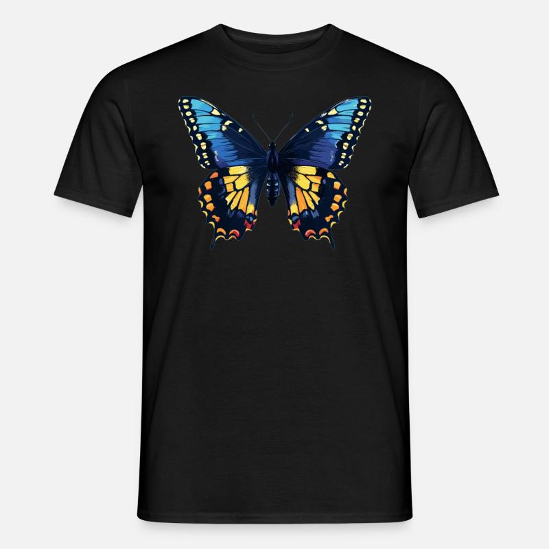 papillon papillons papillon papillon - T-shirt homme - noir