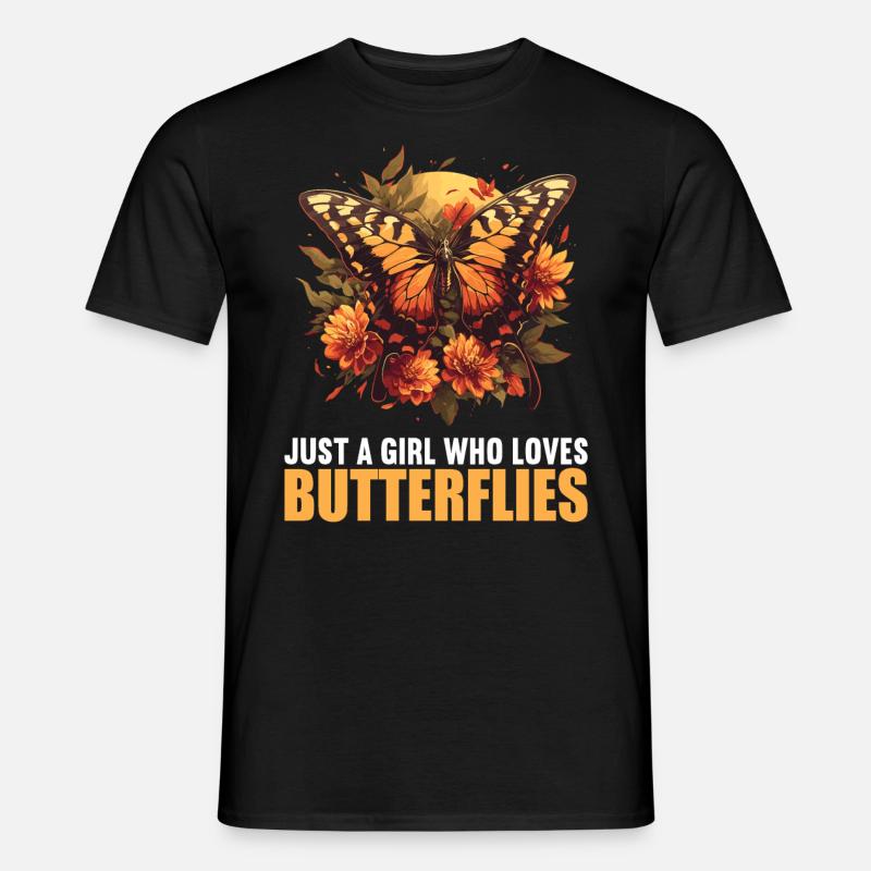 papillon papillons papillon papillon - T-shirt homme - noir