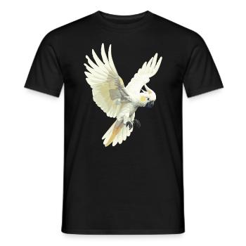 Cockatoo Cockatoos Cockatoo - Men's T-Shirt - black - Front - AI Model Male 178 light (178cm)