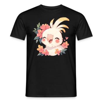 Cockatoo Cockatoos Cockatoo - Men's T-Shirt - black - Front - AI Model Male 178 light (178cm)