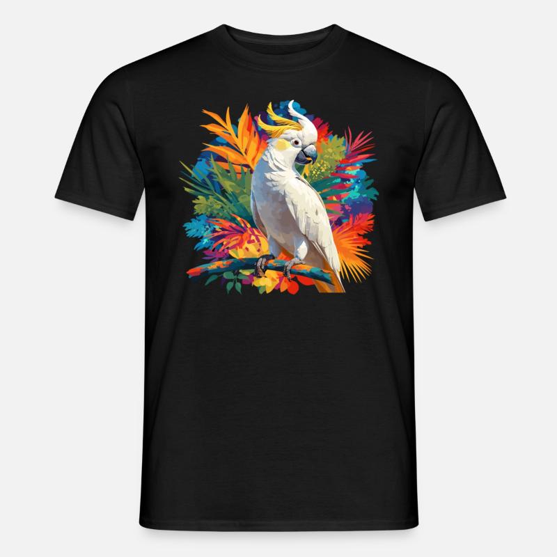 Cacatoès Cacatoès Cacatoès - T-shirt homme - noir