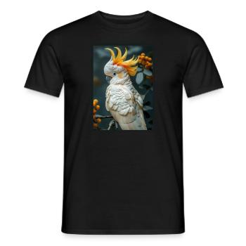Cockatoo Cockatoos Cockatoo - Men's T-Shirt - black - Front - AI Model Male 178 light (178cm)