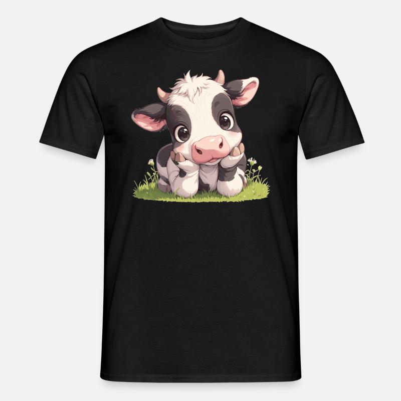 Cows Cow - Men's T-Shirt - black