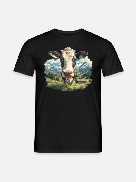 Cows Cow - Men's T-Shirt - black