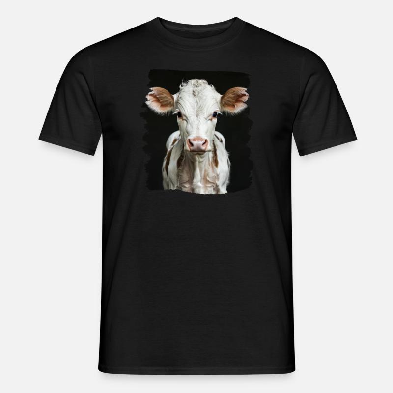 Kühe Kuh - Männer T-Shirt - Schwarz
